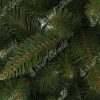 Detailní fotka větviček vánočního stromku Smrk Norský. Větvičky mají krátké a propracované jehličí. Větvičky jsou na koncích špičatého tvaru.