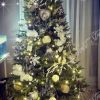 Ozdobený umělý vánoční stromek 3D Smrk Alpský 180cm