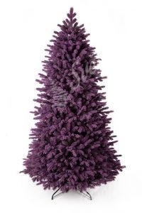 Umělý vánoční stromek 3D Smrk Purpurový