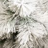 Umělý vánoční stromek Mini Borovice Zasněžená detail 1
