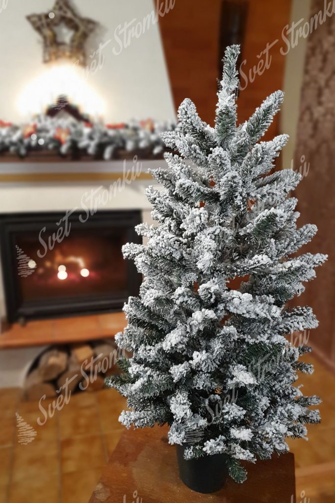 Umělý vánoční stromek Mini Jedlička Zasněžená