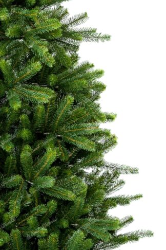 Umělý vánoční stromek FULL 3D Smrk Fínsky. Strom má husté světle zelené jehličí.