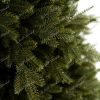 Detailní fotka větviček s 3D jehličím full 3D vánočního stromku Smrk Alpský.
