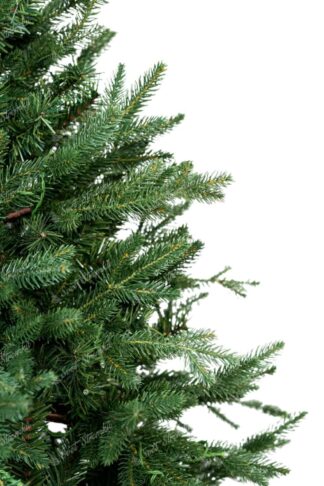 Umělý vánoční stromek 3D Smrk Horský. Strom má husté zelené větve.