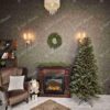Umělý vánoční stromek 3D Smrk Úzký má husté zelené větvičky