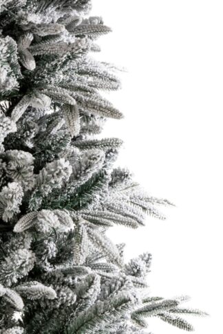Umělý vánoční stromek 3D Jedle Sibírska. Strom má hustě sněhem pokryté větve.
