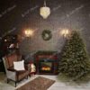 Umělý vánoční stromek 3D Smrk Alpský XL má husté zelené jehličí
