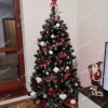 Umělý vánoční stromek Borovice Stříbrná 180cm