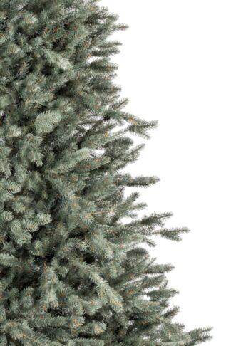 Umělý vánoční stromek FULL 3D Smrk Ledový. Strom má husté zeleno-stříbrné jehlice.