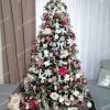 vianočný stromček 3D Jedľa Zasnežená 210cm