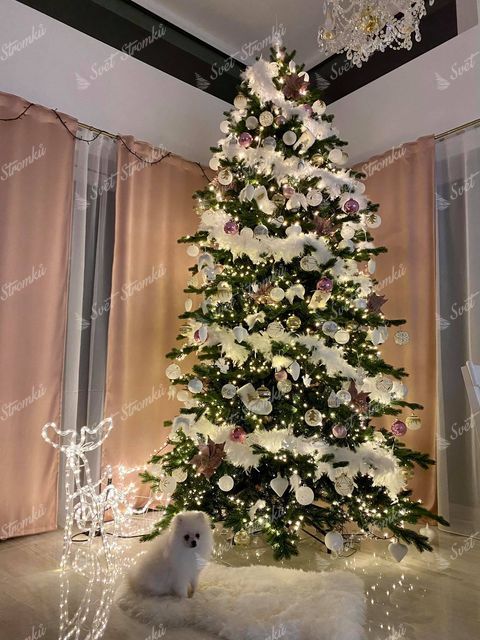 Umělý vánoční stromek 3D Smrk Exkluzivní 270cm