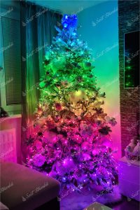 Farebné vánoční osvětlení na stromek TWINKLY strings multicolor