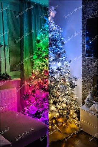 Kombinované vánoční osvětlení na stromek TWINKLY special edition