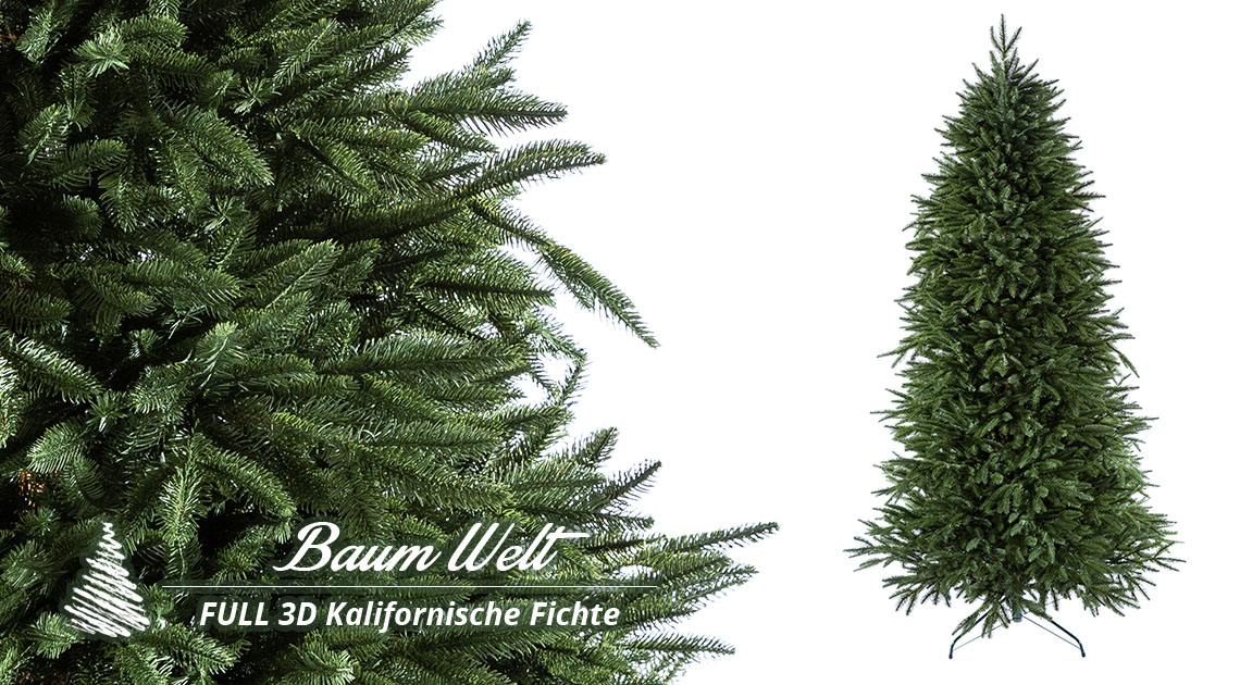 Künstlicher Weihnachtsbaum 180cm - Künstliche Fic Produktbild-Vorschau 7