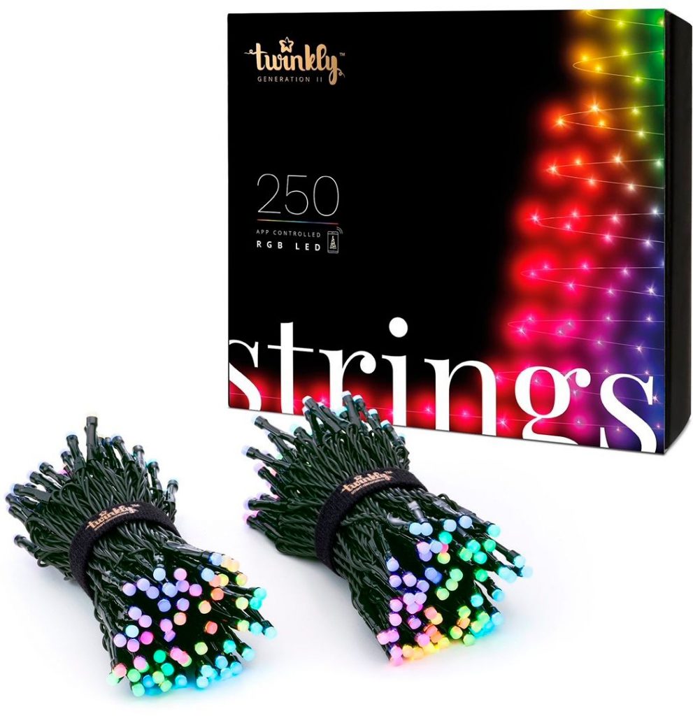 Farebný osvětlení na stromek TWINKLY strings multicolor 250