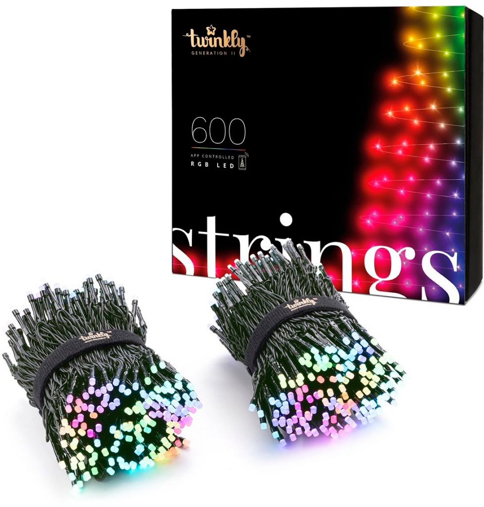 Farebný osvětlení na stromek TWINKLY strings multicolor 600