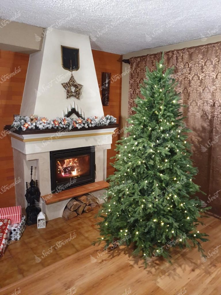 Vánoční stromek 3D Smrk Horský s LED osvětlením