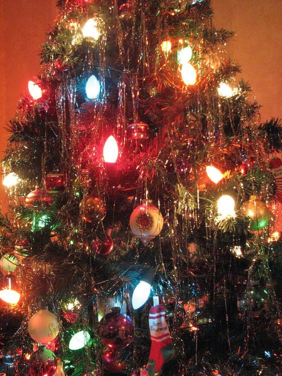 Žárovky na vánoční stromek