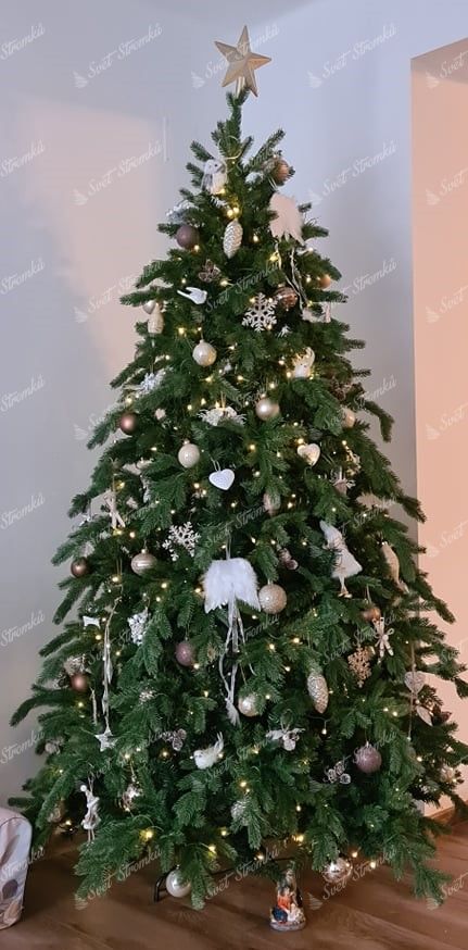 Umělý vánoční stromek 3D Smrk Exkluzivní 210cm