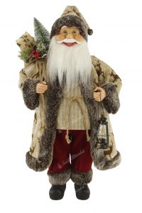 Dekorace Santa Claus Hnědý 46cm