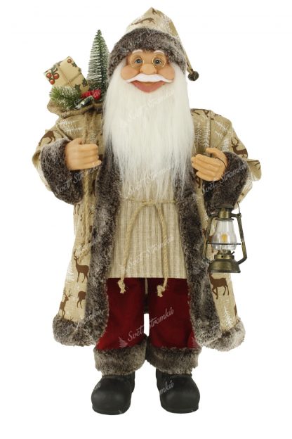 Dekorace Santa Claus Hnědý 60cm