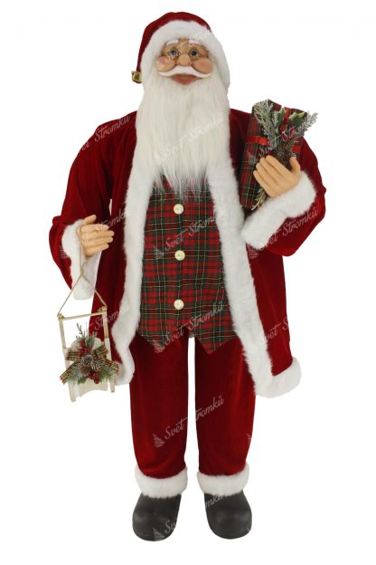 Dekorace Santa Claus Tradiční 115cm