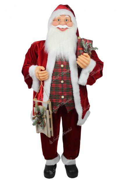 Dekorace Santa Claus Tradiční 150cm
