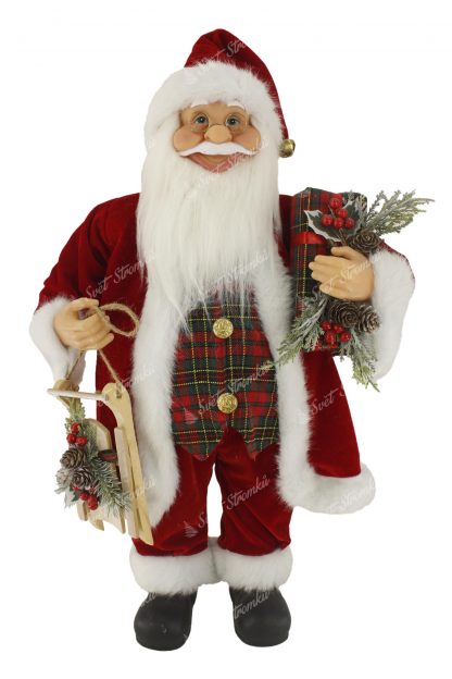 Dekorace Santa Claus Tradiční 60cm