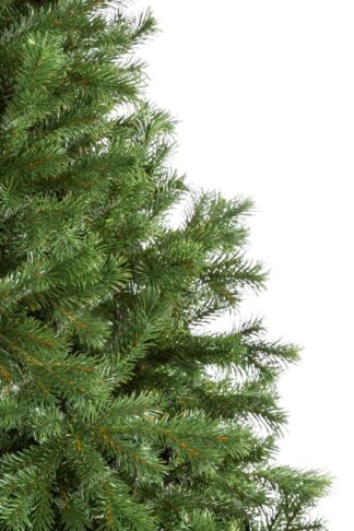 Umělý vánoční stromek 3D Borovice Tatranská. Strom má husté světle zelené větvičky.