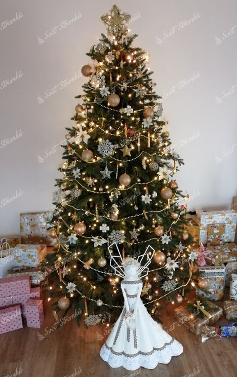 Umělý vánoční stromek 3D Smrk Horský 210cm