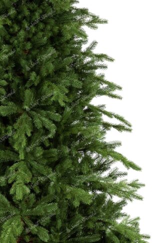 Umělý vánoční stromek FULL 3D Smrk Exkluzivní. Strom má husté světle zelené jehličí.