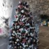 Umělý vánoční stromek Borovice Zasněžena 220cm