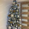 Umělý vánoční stromek Borovice Bíla Úzka 225cm