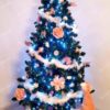 Umělý vánoční stromek Borovice Přírodná 180cm