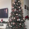 Umělý vánoční stromek Smrk Stříbrný 220cm
