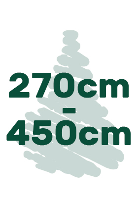výška vianočných stromčekov 270cm-450cm ikona
