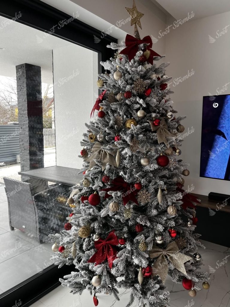 Umňelý vánoční stromeček 3D Smrk Kralovský 210
