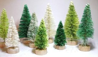 Uměle vánoční stromky