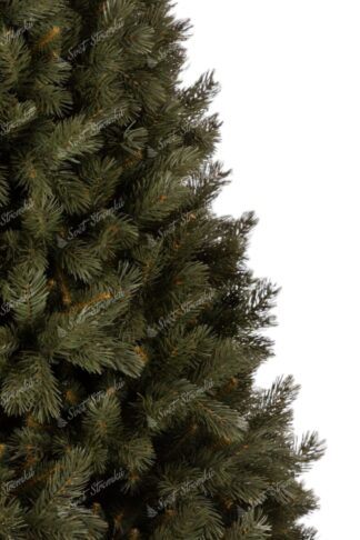 Umělý vánoční stromek 3D Borovice Himalájska XL. Strom má husté tmavozelené vetvy.