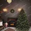 Vánoční stromek 3D Borovice Himálajská XL má husté zelené větvičky