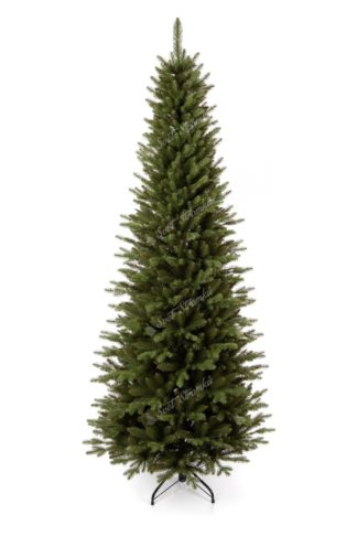 Vánoční stromek 3D Smrk Štíhlý úzkých rozměrů s světle zeleným jehličím