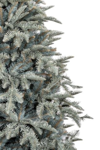 Umělý vánoční stromek 3D Jedle Stříbrná. Strom má husté stříbřitě zelené jehličí.