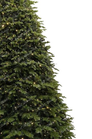 Detail stromku Gigantický vánoční stromek 3D Smrk Exkluziv LED