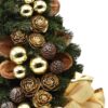 Malý vánoční stromeček ozdobený Zlatý 50cm
