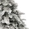 Bílý vánoční stromek 3D Jedle Alabastrová