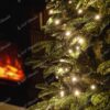 Vánoční LED osvětlení teplá bílá na vánočním stromku