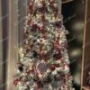 Umělý vánoční stromeček Borovice Bílá Úzká