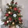 Umělý vánoční stromeček 3D Jedle Kavkazská v květináči