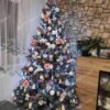 Umělý vánoční stromeček 3D Borovice Stříbrná