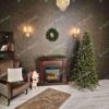 Umělý vánoční stromek 3D Jedle Normandská Úzká má husté, přirozeně zelené jehličí
